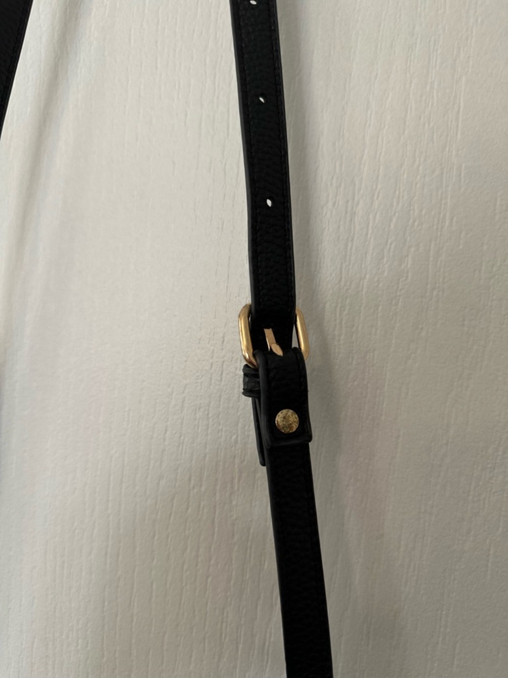 Seven Days Vegan Leather Black Crossbody Bag - Minimalist Shoulder Purse - Picture 5 of 11